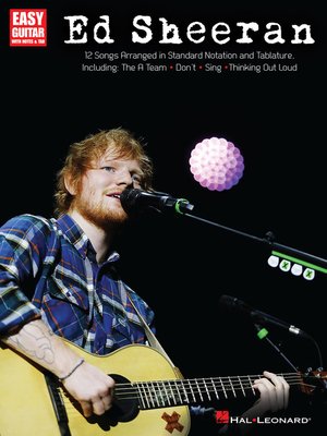 cover image of Ed Sheeran for Easy Guitar
